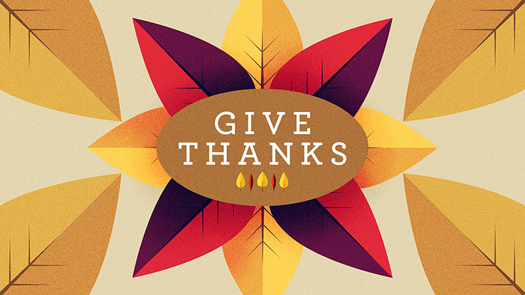 Give Thanks Message Thanksgiving PowerPoint