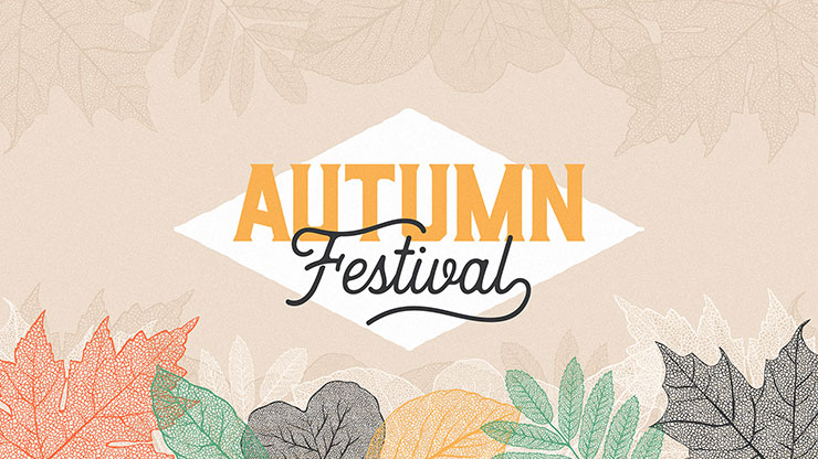 Autumn Festival Church Sermon Powerpoint