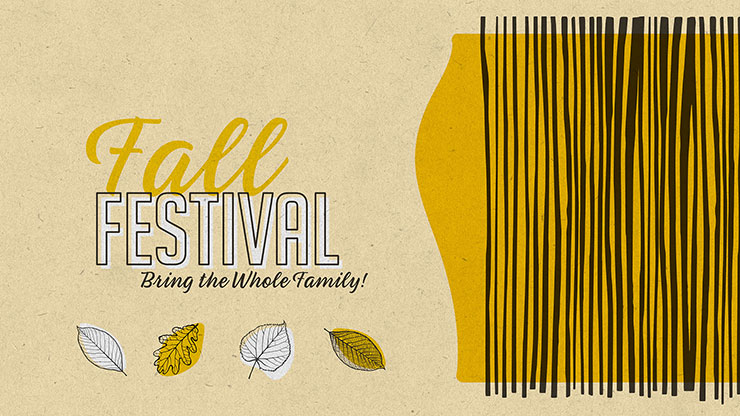 Fall Festival Leaves Church PowerPoint