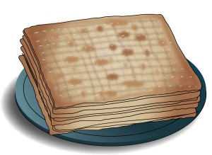 Unleavened Bread on Plate