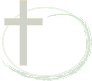 Cross with Oval Brushstroke