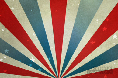Stars and Stripes Worship Video Loops