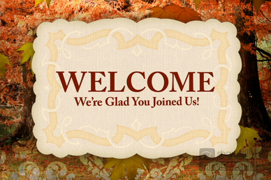Fall Trees Welcome Video