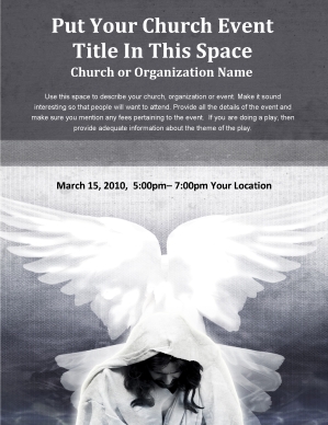Jesus Church Flyer Template
