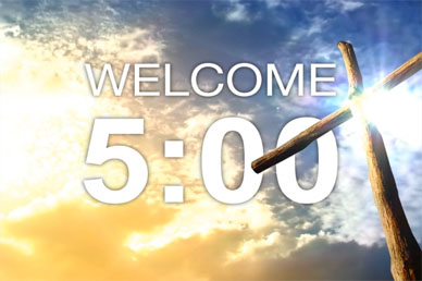 Worship Countdown Timer Five Minutes