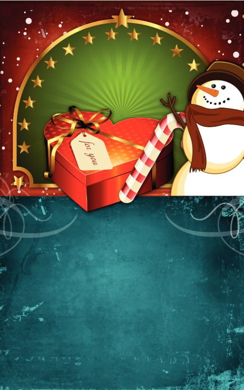 Christmas Story Church Bulletin Design