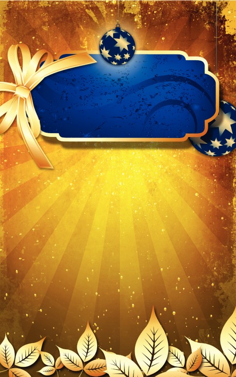 New Year Joy Bulletin Template