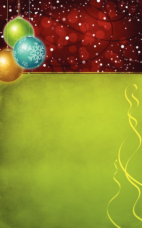 Christmas Blessing Bulletin Cover