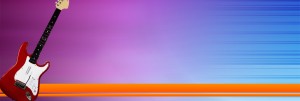 Guitar Worship Music Website Banner