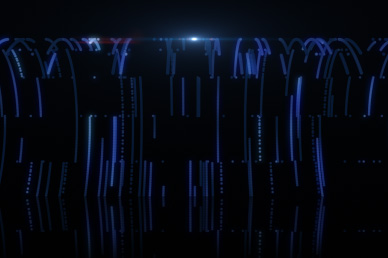 Arched Dots Worship Video Loop