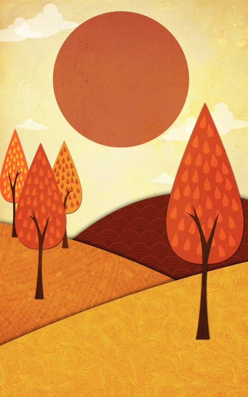 Fall Bulletin Design Template