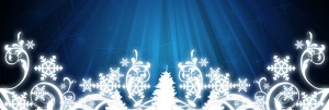 Snowflake Scrollwork Website Banner