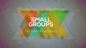 Small Groups Church Event Slide