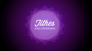Tithes and Offerings Church Event Stills