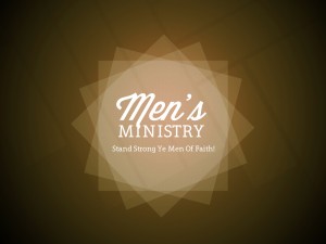 Mens Ministry Church Service Still