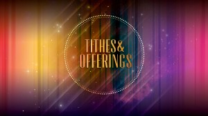 Tithes and Offerings Church Event STill
