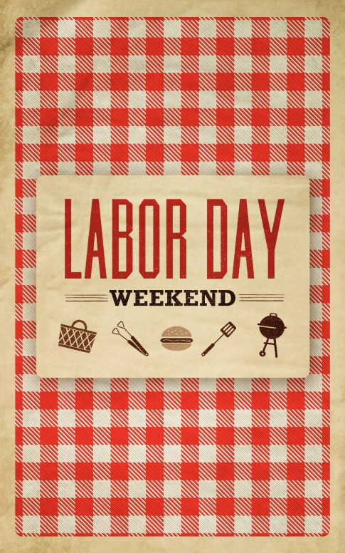 Labor Day Themed Bulletin or Brochure Cover