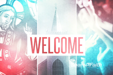 Welcome Animated Video Loop