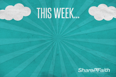 This Week Announcements Slide