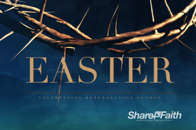 Crown of Thorns Easter Welcome Video Loop