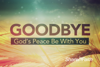 In Remembrance of Me Christian Goodbye Video Loop