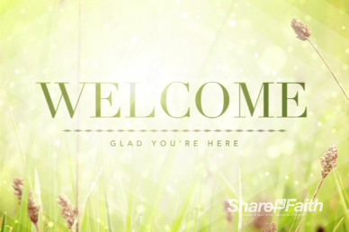 Resurrection Sunday He is Risen Welcome Video Loop