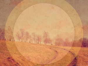 Path Through Fields Religious Stock Photography