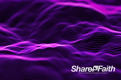 Rolling Purple Ministry Motion Background Video