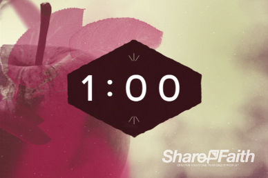 1 Minute Harvest Righteousness Ministry Countdown Timer