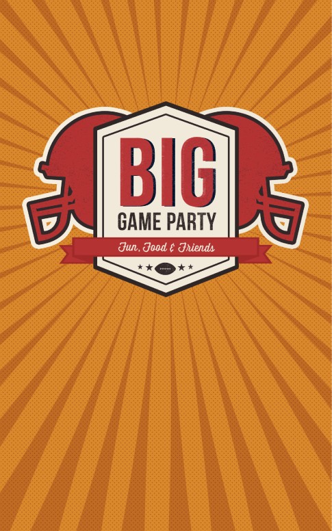 Big Game Party Ministry Bulletin