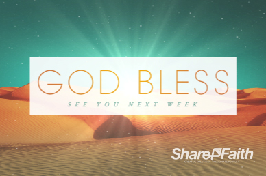 Forty Days of Lent Religious Goodbye Service Video
