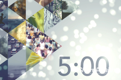 World 5 Minute Countdown Video Timer Loop