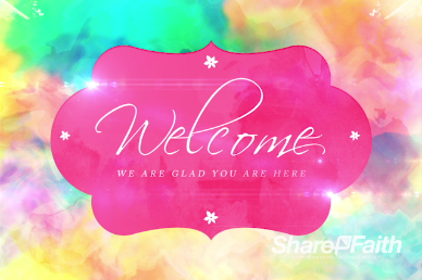 Colors and Mothers Ministry Welcome Video Loop