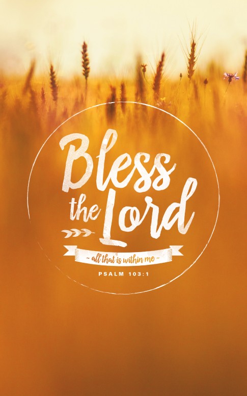 Bless the Lord Christian Bulletin