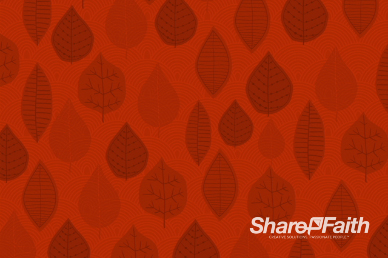 A Song of Thanksgiving Worship Video Loop