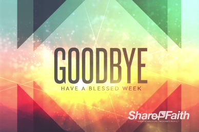 Sermon on the Mount Ministry Goodbye Video Loop