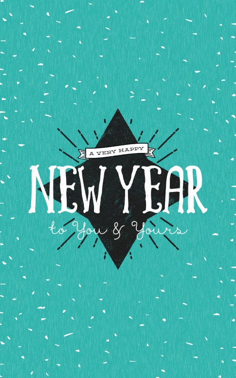 New Year's Greeting Church Bulletin