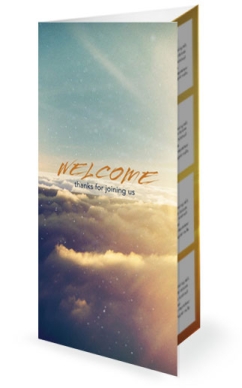 Better Than Life Church Trifold Bulletin