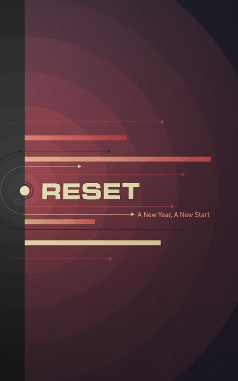 Reset for the New Year Christian Church Bulletin