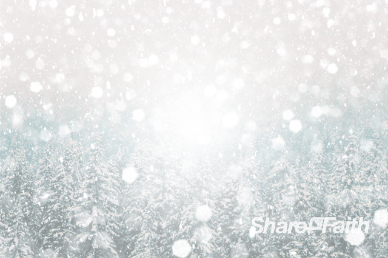 Winter Communion Church Worship Video Loop