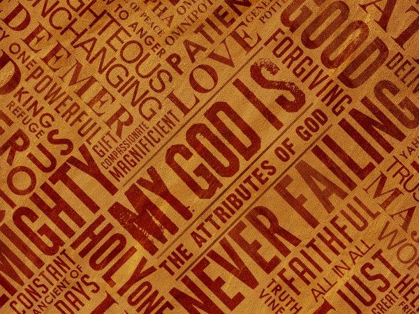 Attributes of God Christian Background