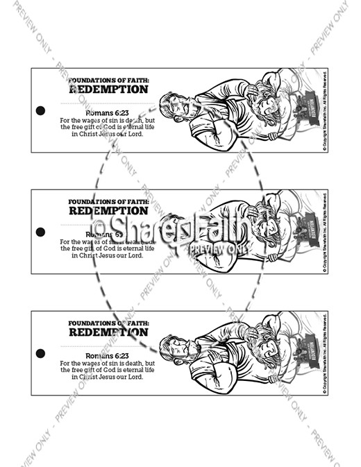 Romans 6 Redemption Bible Bookmarks