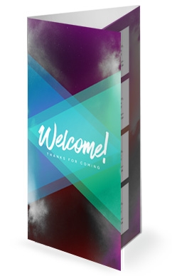 Worship Encounter Church Trifold Bulletin