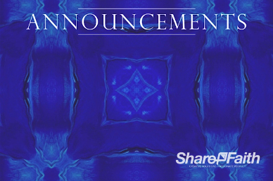 In Christ Alone Announcements Video Loop