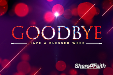 Advent A Season of Preparation Goodbye Video Loop