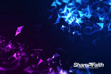 Digital Plexus Abstract Worship Motion Graphic