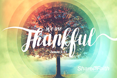 We Are Thankful Fall Title Motion Graphic