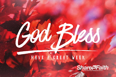 Happy Thanksgiving Wishes Goodbye Motion Graphic
