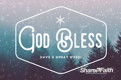 Christian Merry Christmas Goodbye Video