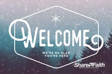 Christian Merry Christmas Welcome Video
